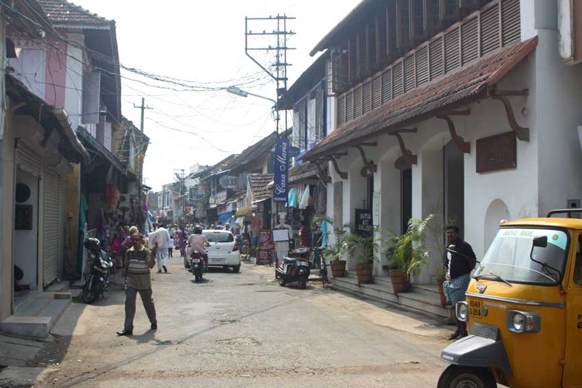 straat in Cochin