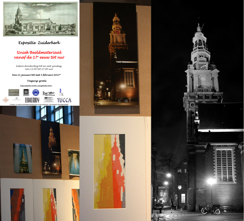 collage expo in Zuiderkerk, januari 2013